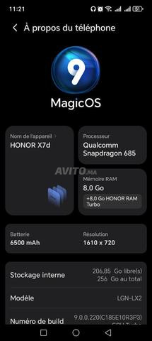 هاتف Honor X7d - 2