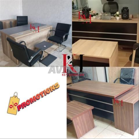 🪑 Bureau de Direction avec Retour et Caisson - 2