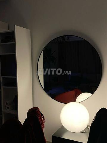 Miroir cadre polyester led - 2