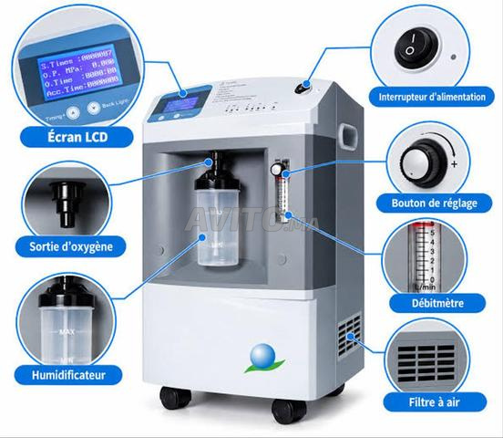 CONCENTRATEUR D’OXYGENE LONGFIAN 10 L