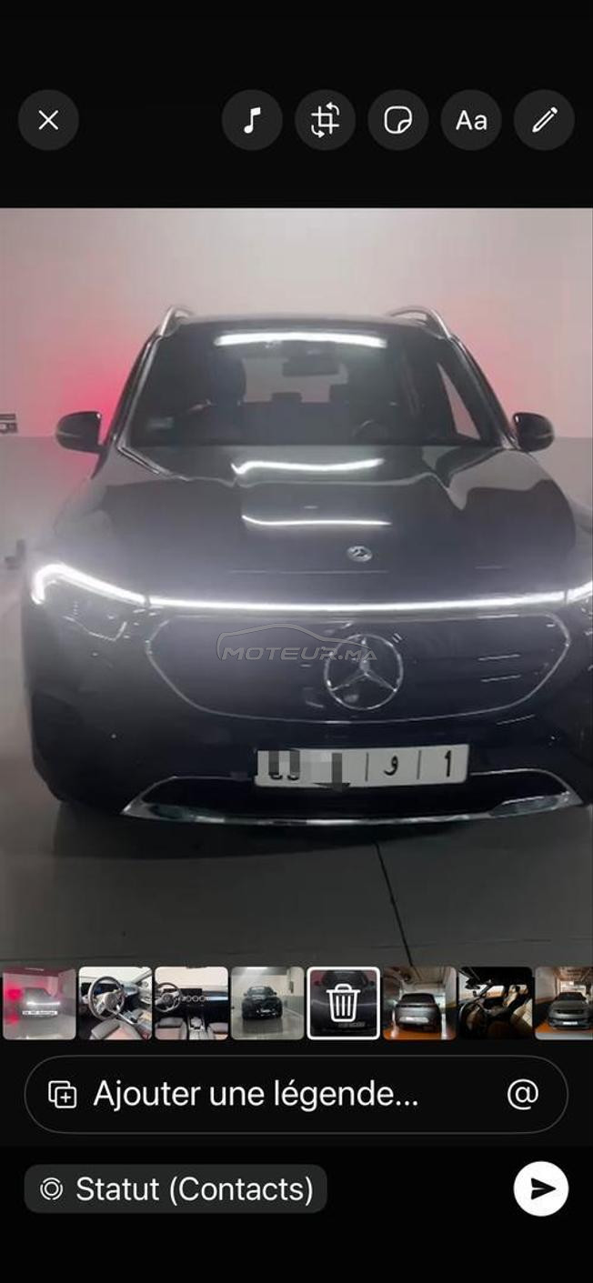  Mercedes EQB électrique état neuf 