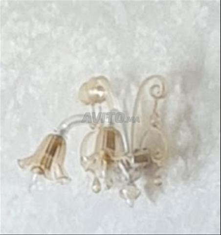 Ensemble Lustre 8 lumières et 3 appliques