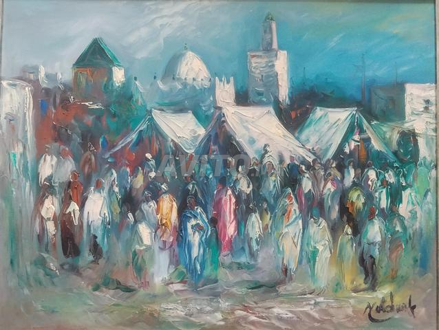 Très beau tableau de Mohamed Achwak