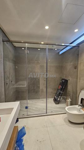 Cabine de douche verre 10mm 1300 DH le m2 - 2