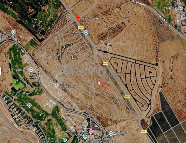 TERRAIN DE 312 m² POUR VILLA – LOTISSEMENT BEN AKIL