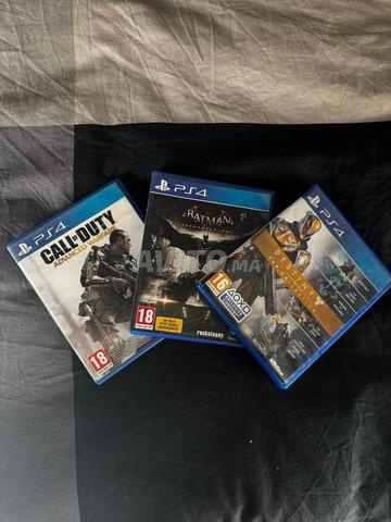 LOT de 3 jeux PS4 à 500DH