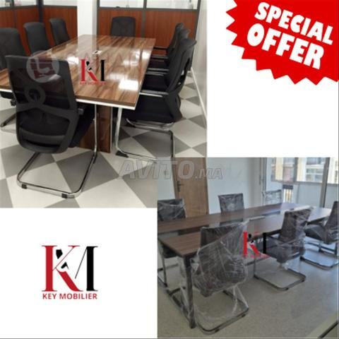 🏢 Table de Réunion pour Bureau et Administration - 2