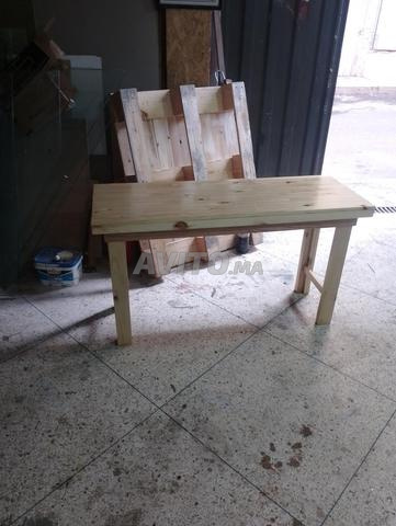 Table en bois "Warouj" - 2