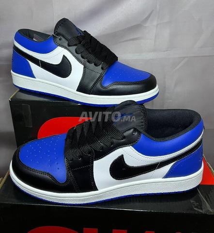 JORDAN NIKE bleu noir