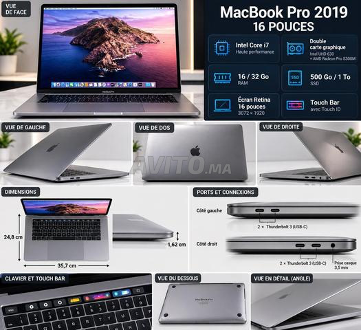 MacBook Pro 2019 16 pouces - 2