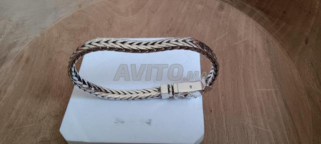 Bracelet homme de luxe en argent 925 - 2