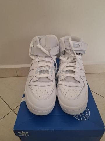 Adidas Forum Mid blanches 43⅓ neuves avec boîte - 2