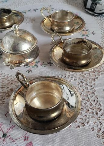 Ancien service à café (plaqué argent) - 2