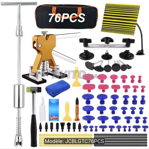 Kit Débosselage Sans Peinture PDR Pro 76 Pièces
