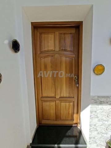 Porte en bois Rocco avec cadre - 2