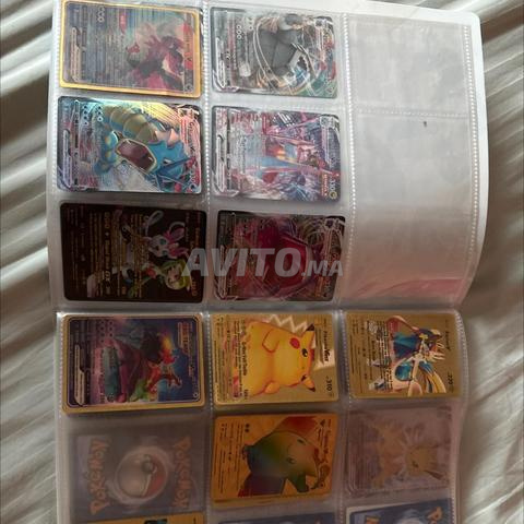Lot de cartes Pokémon avec cahier - 2