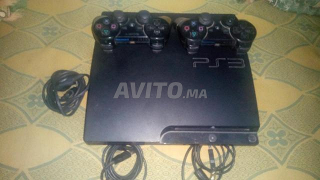 PS3 slim flashé plein de jeux célèbres