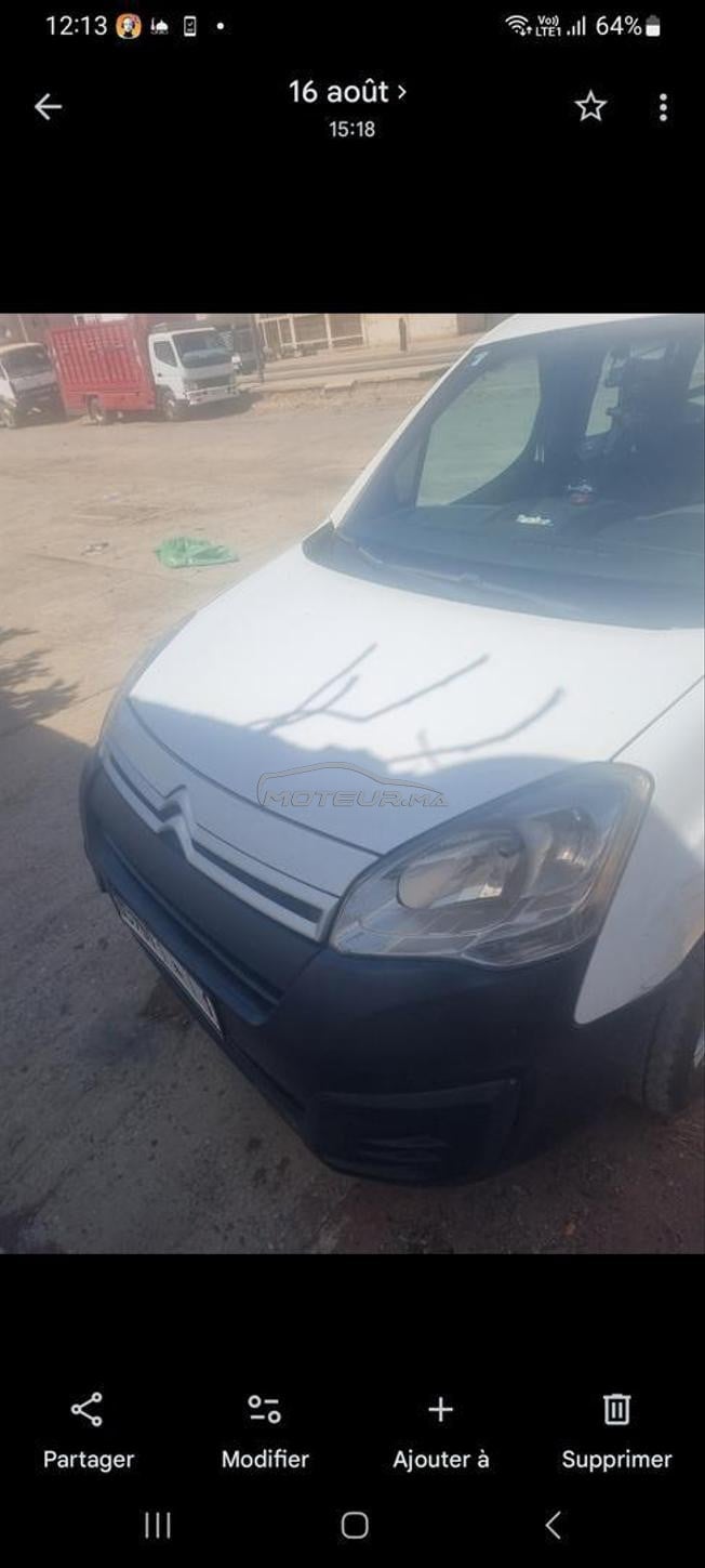 Citroën Berlingo Diesel Manuelle 2018 à Temara
