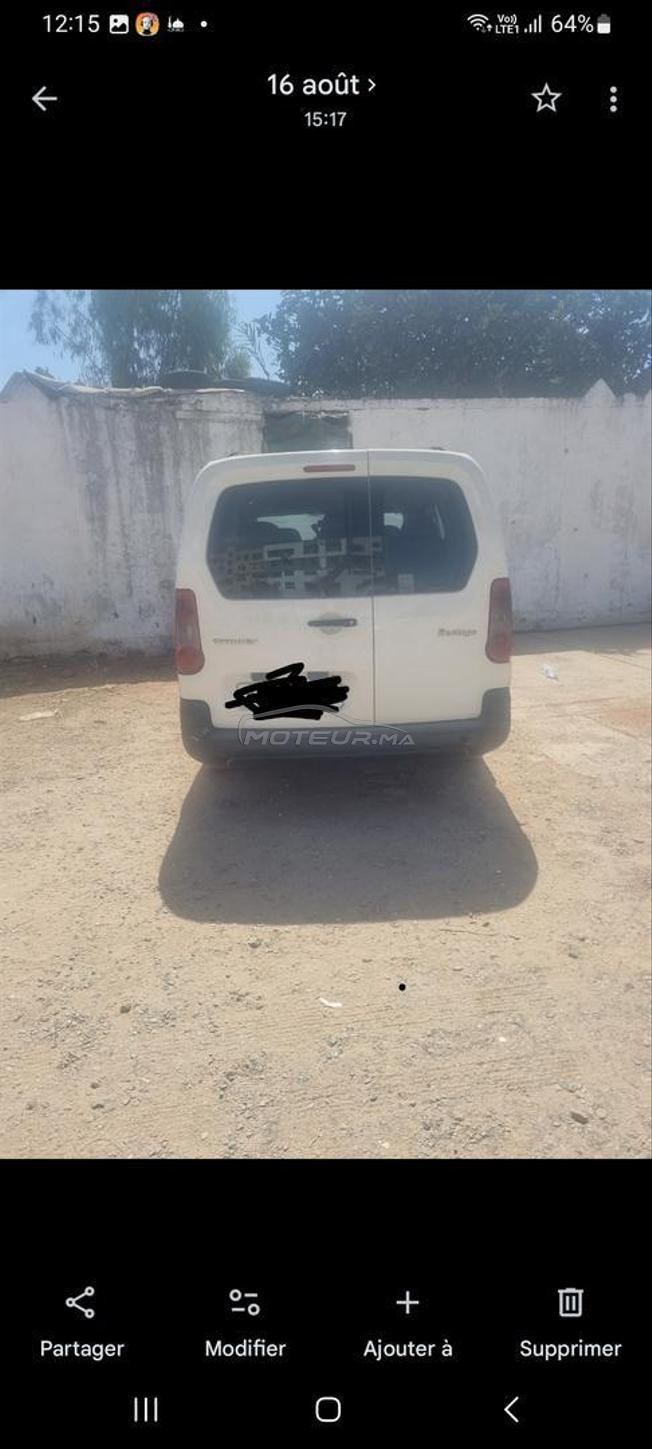 Citroën Berlingo Diesel Manuelle 2018 à Temara