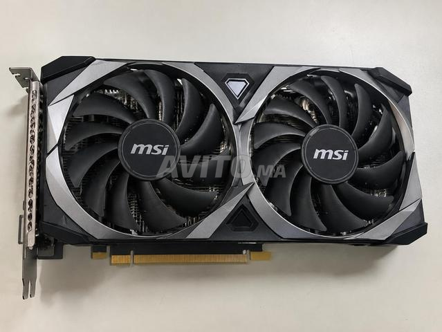 MSI RTX 3050 8GB Ventus 2X XS OC – حالة جيدة جداً