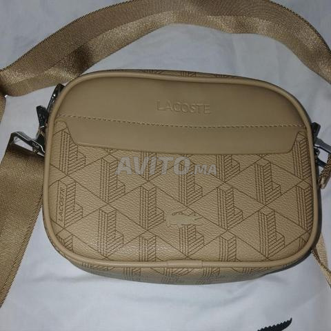 Sacoche Lacoste Beige Originale Espagne