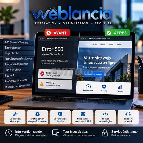 Réparation Site Internet – Bugs et Erreurs - 2