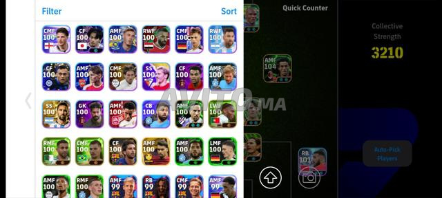Compte PES de collection en excellent état - 2