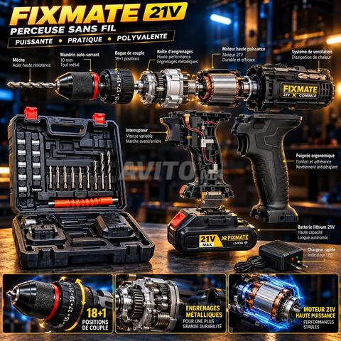 VISSEUSE ET PERCEUSE FIXMATE 💯 - 2