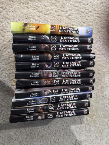 Mangas L'attaque des titans 60dh la pièce - 2