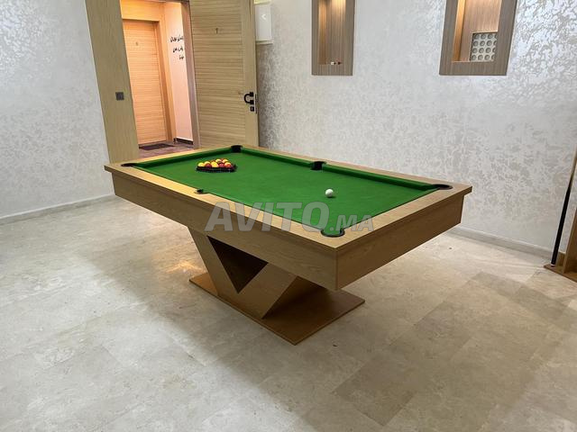 Billard convertible en table à manger