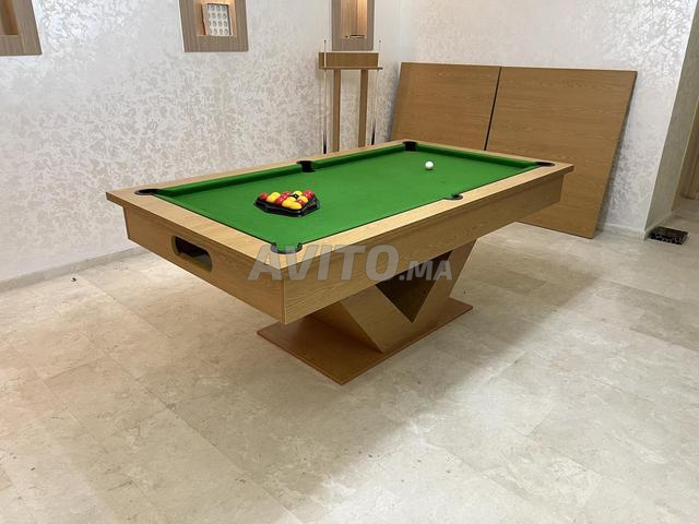 Billard convertible en table à manger