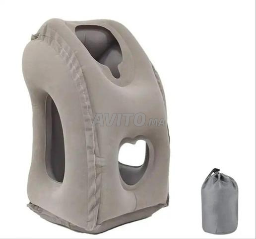 Coussin de voyage ergonomique – Oreiller confortable pour le voyage - 2