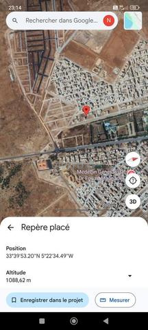 Terrain lot Villa, double voie. - 2