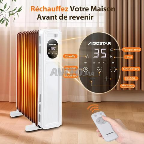 Aigostar radiateur à bain d'huile - 2
