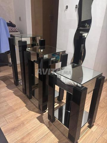 طقم 3 طاولات مرايا