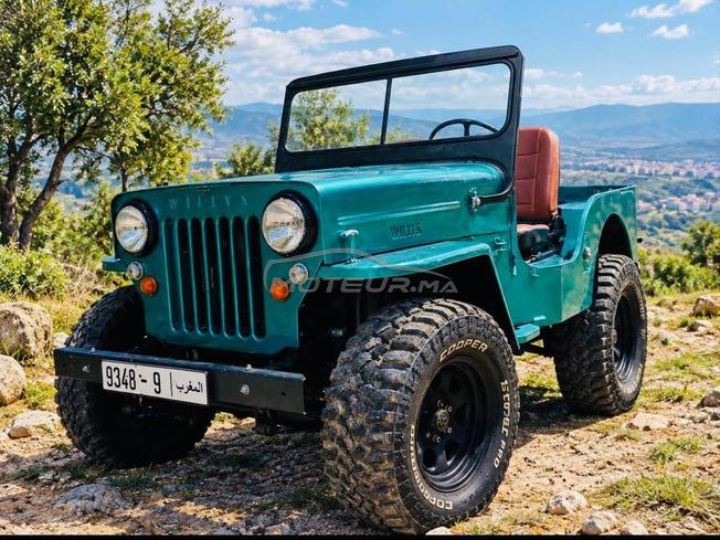 Jeep Willys Essence Manuelle 1980 à Fès