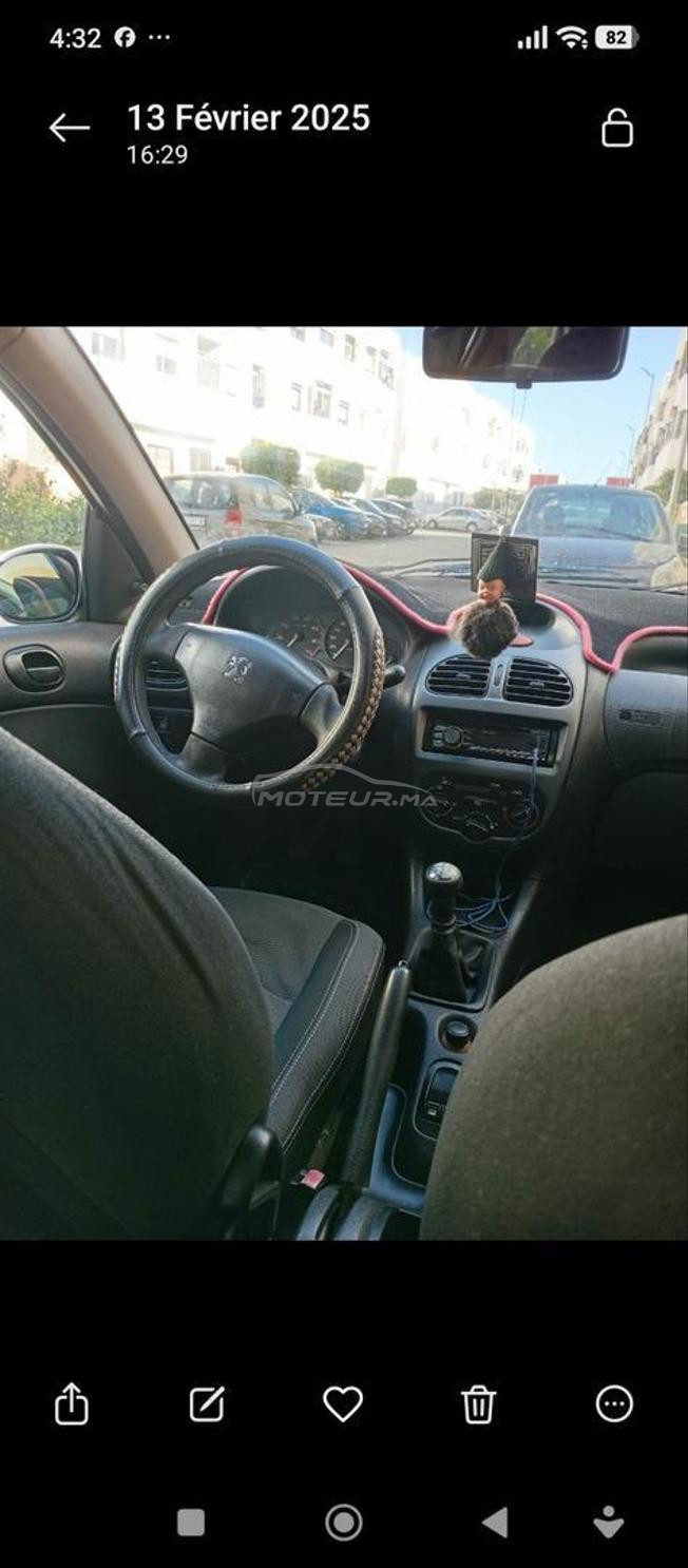 Peugeot 206 modèle 2008 essence a 55000 DH  
