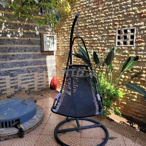 FAUTEUIL BALANCELLE DE JARDIN - 2