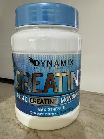 créatine monohydrate 500g marque dynamix