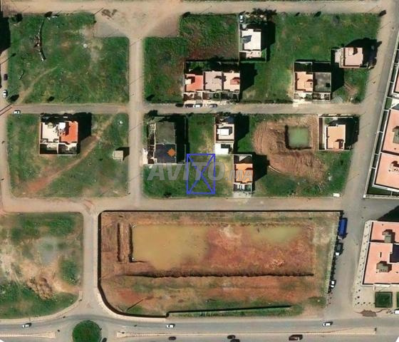 Terrain 393 m² à Benyakhlaf — Projet villa jumelée