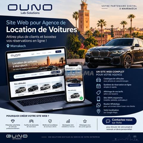 Site Web Location de Voitures Marrakech