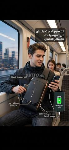 Sac bandoulière homme élégant - 2