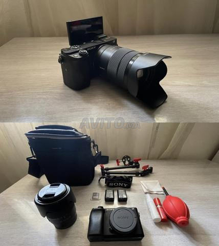 Sony A-6400 avec objectif 18-135mm 3.5f