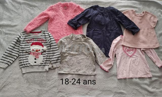 Lot vêtements d'Europe 18-24 mois - 2