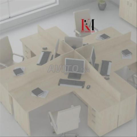 🌟 Bureau Marguerite Professionnel – Mobilier de Bureau - 2