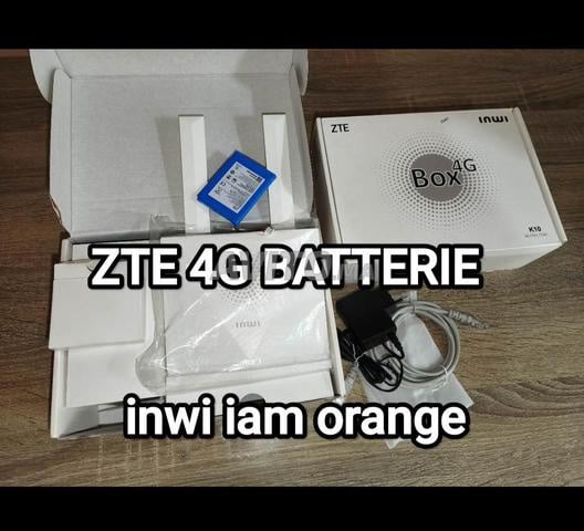 Routeur wifi 4G inwi zte k10