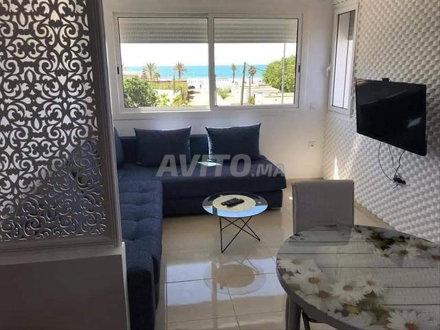 Appartement à louer à la journée en centre-ville avec vue sur mer