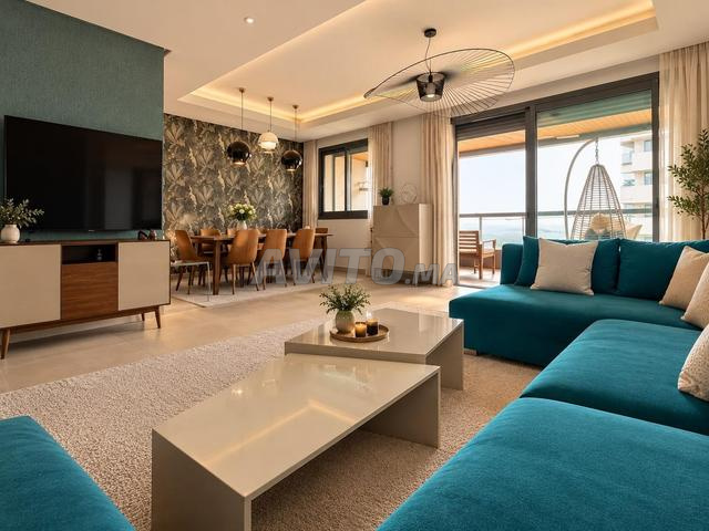 Somptueux Appartement Meublé Vue sur Mer à Marina