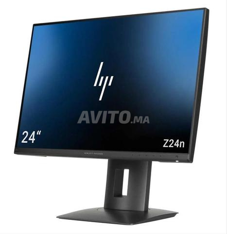 شاشة HP Z24n 24 بوصة IPS بإطار نحيف