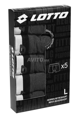 Lot 5 boxers Lotto L et XL  💯original man bara 